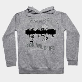 Show your love for wildlife Hoodie